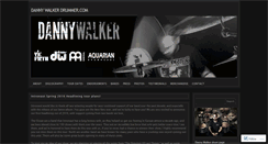 Desktop Screenshot of dannywalkerdrummer.com